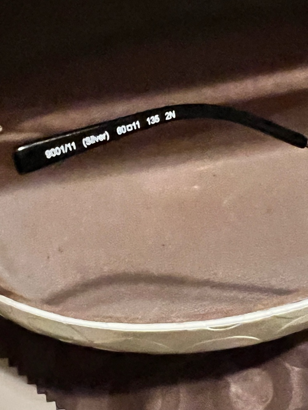 COACH Women's Aviator Sunglasses in Brown and Gold - Picture 5 of 7